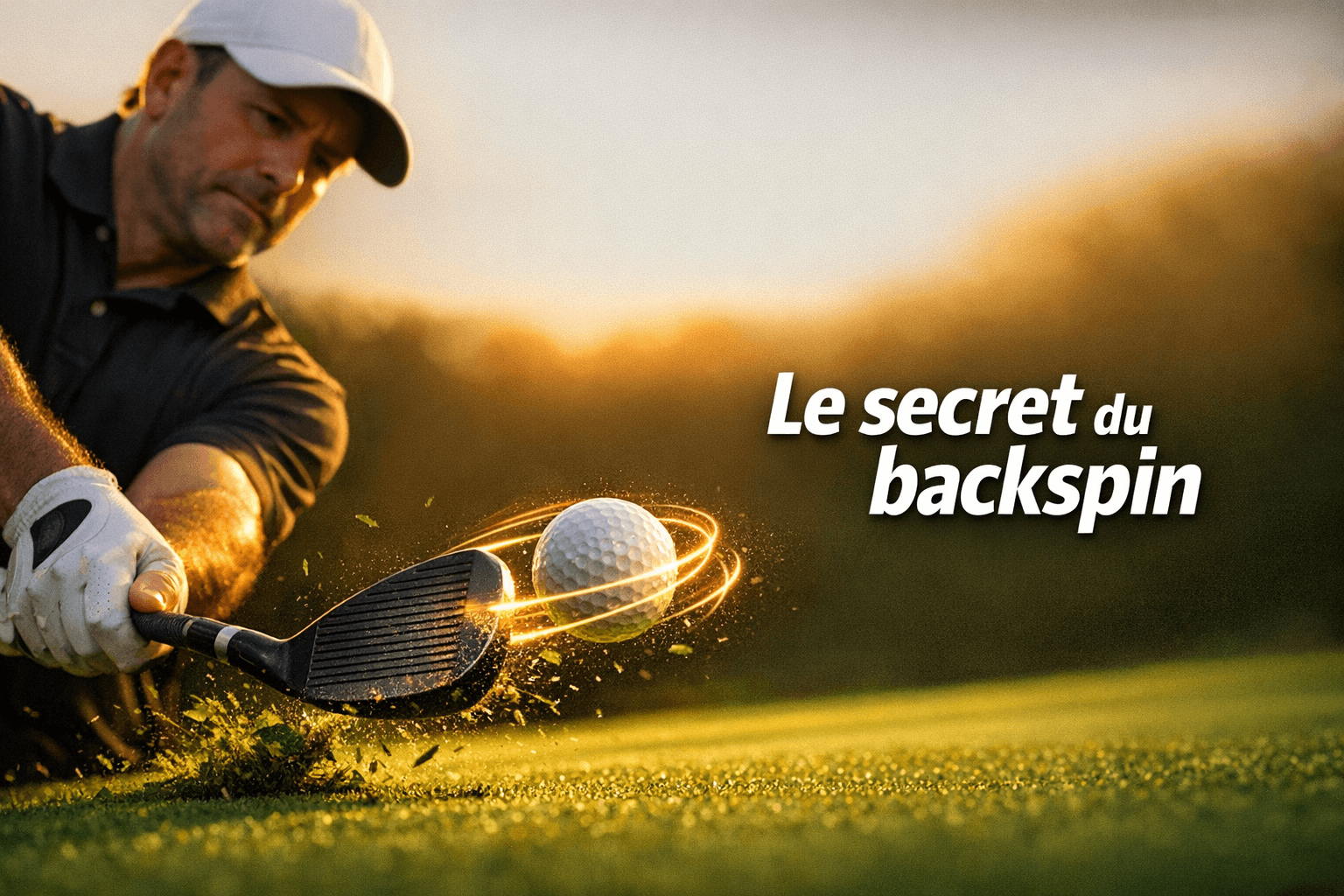 Backspin au golf : comprendre son fonctionnement et optimiser votre contrôle de balle sur le green
