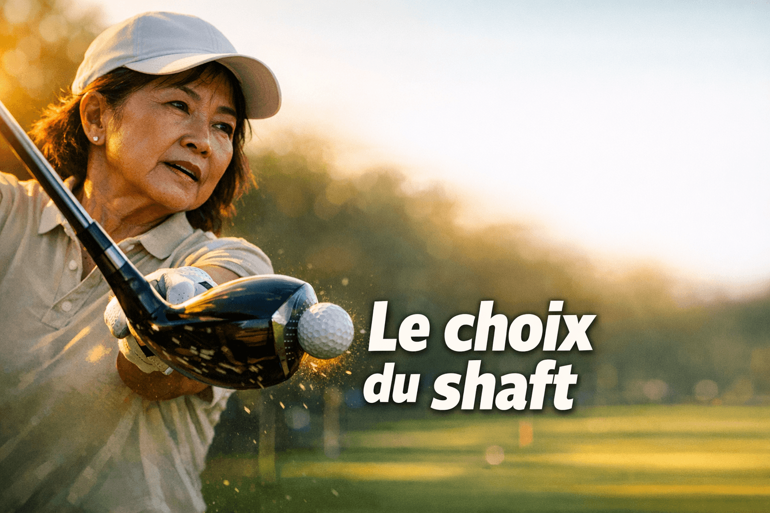 Quel shaft choisir pour un driver senior : conseils, critères et fitting pour optimiser votre distance au golf