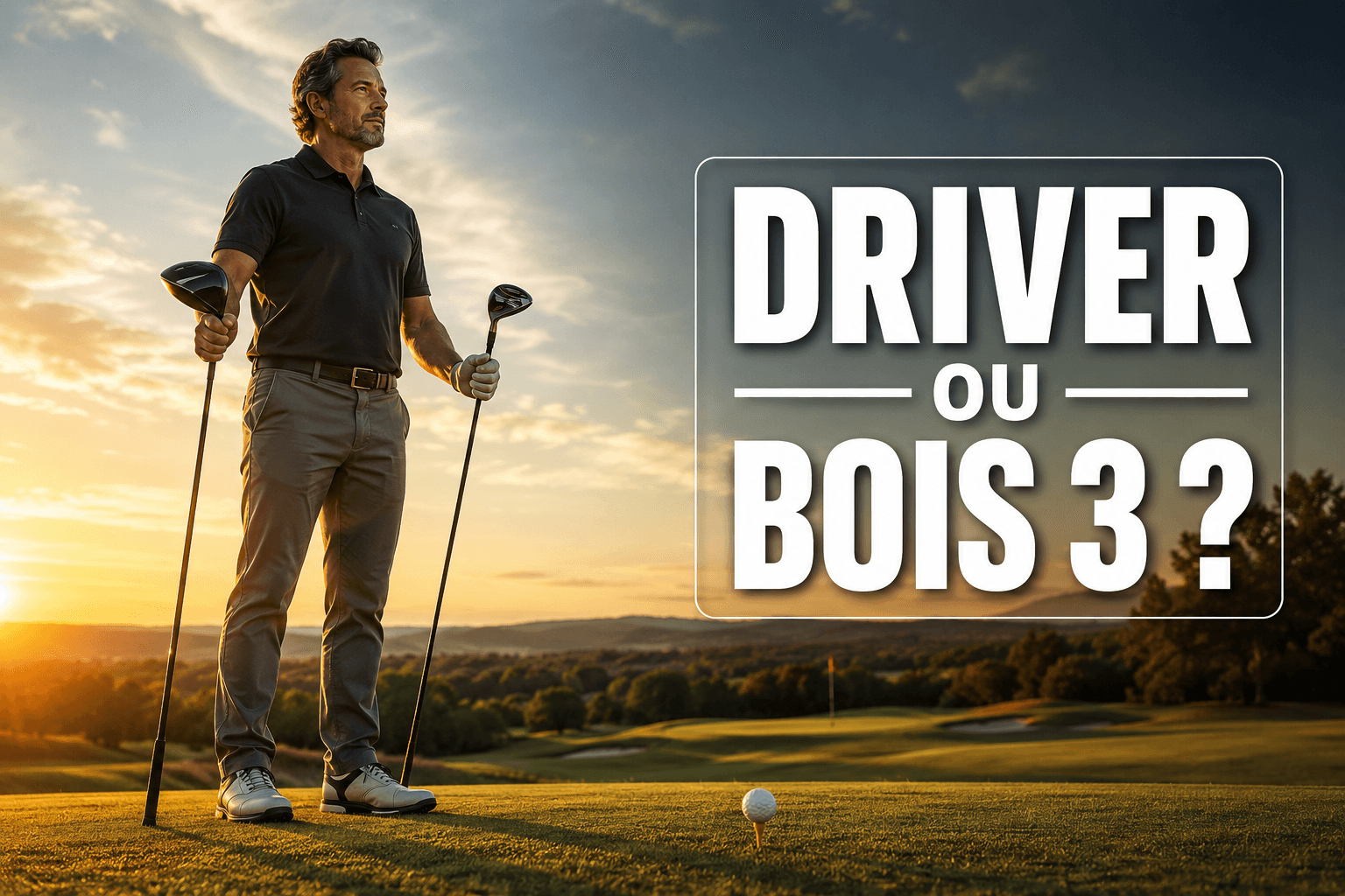 Bois 3 ou driver au départ : comment choisir le meilleur club selon votre profil et gagner en régularité au golf