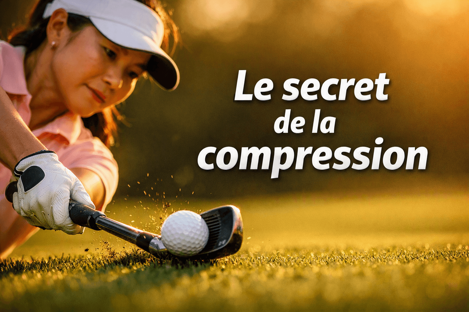 Comment bien compacter la balle de golf : techniques avancées, conseils d’experts et méthode iGolfPro pour optimiser votre compression