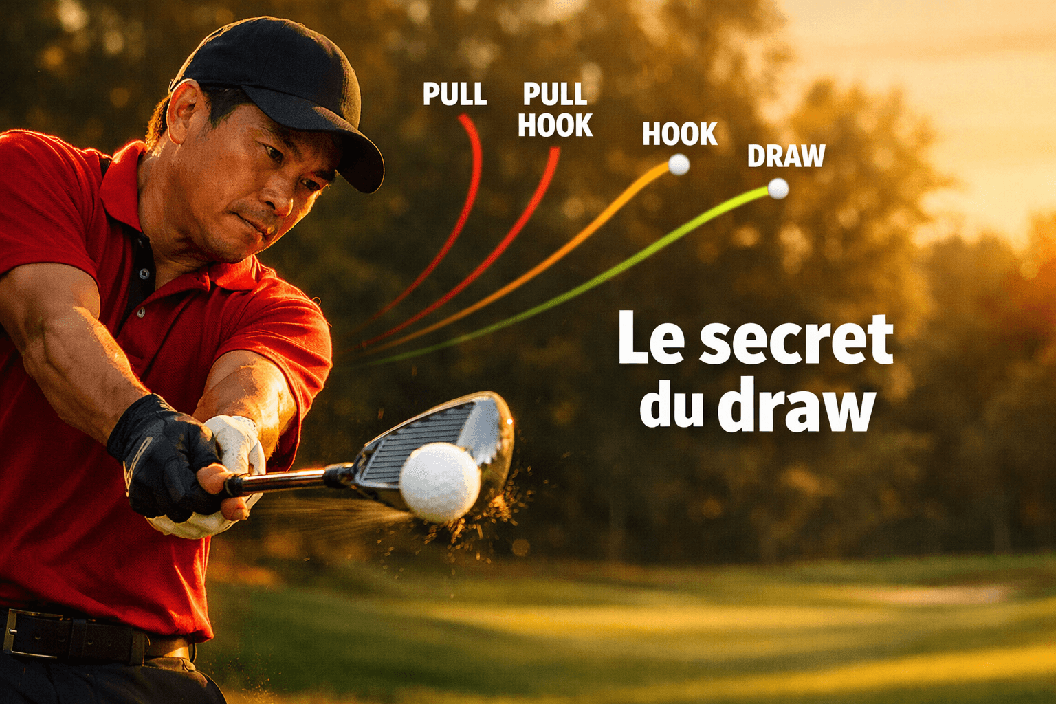 Comment appelle-t-on une balle de golf qui part à gauche ? Comprendre le pull, le hook et leurs causes pour corriger votre trajectoire