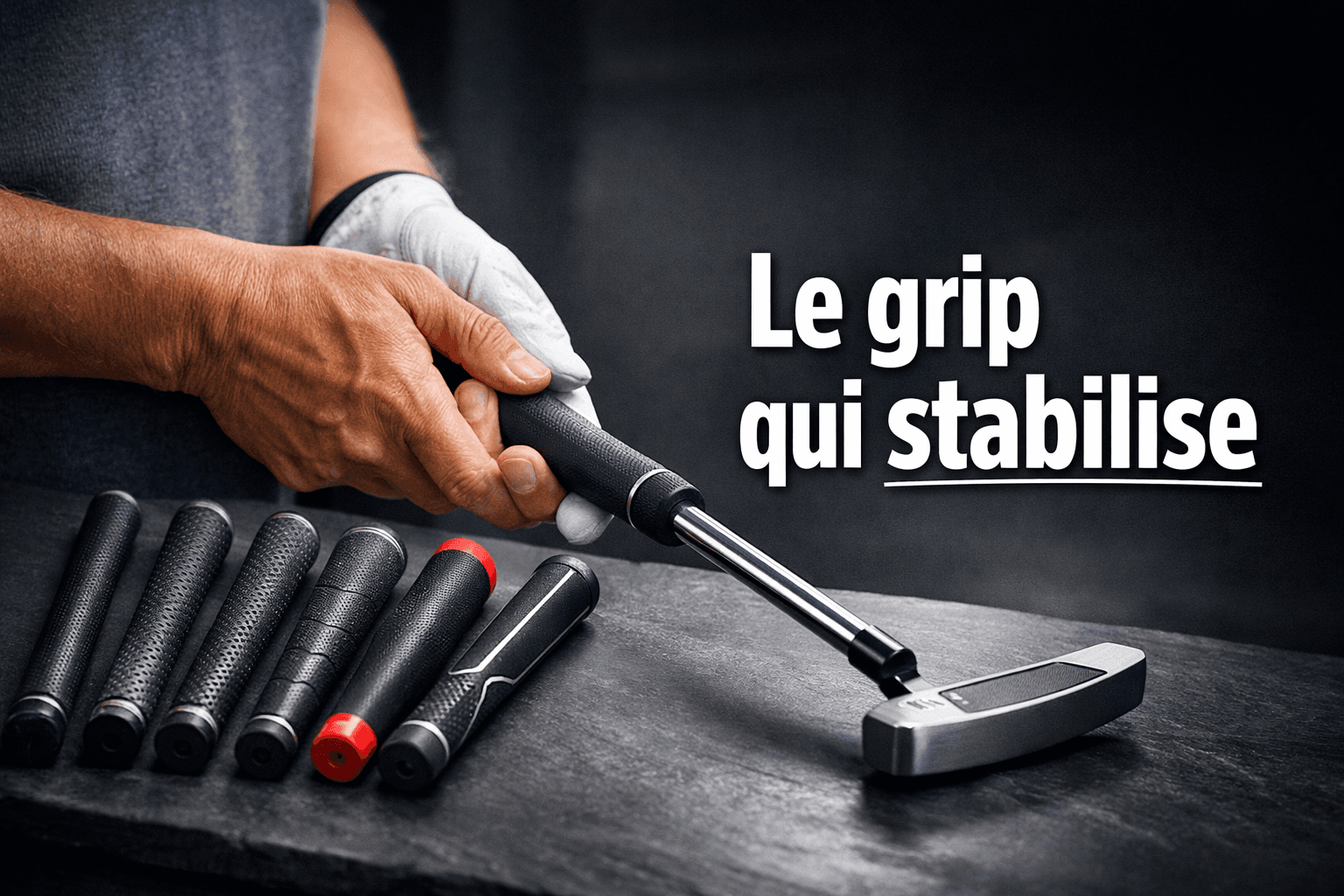 Quel Grip pour le Putter : Guide Complet pour Choisir le Grip Idéal Selon Votre Stroke