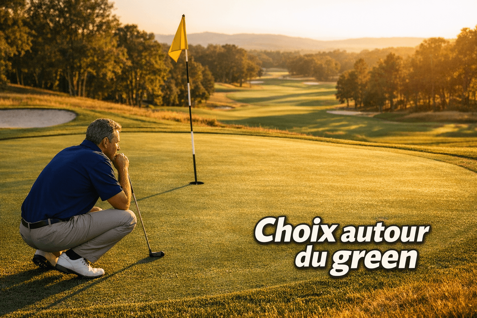 Golf : Faut-il privilégier l’approche roulée ou levée sur le green ? Conseils pour faire le bon choix
