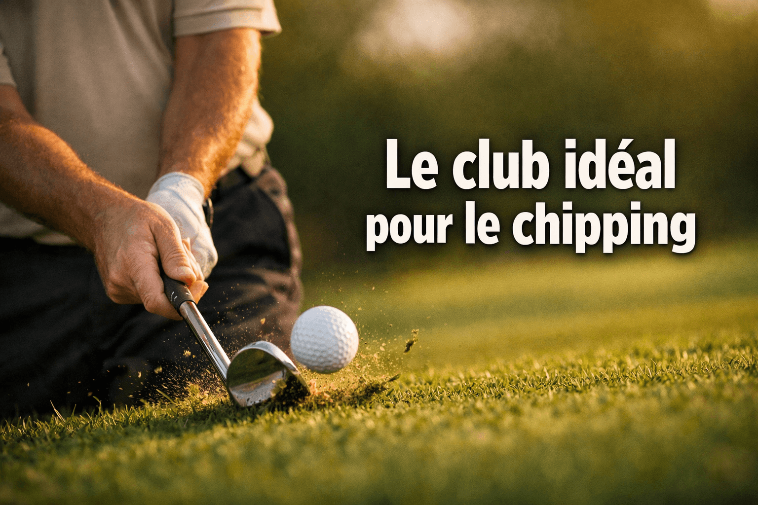 Quel club utiliser pour le chipping ? Guide complet pour choisir le bon wedge ou fer autour des greens